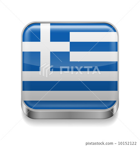 Metal  icon of Greece 10152122