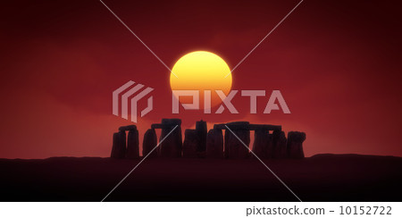 sunset above stonehenge sunset above stonehenge 10152722