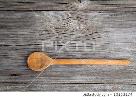 圖庫照片: wooden spoon on desk