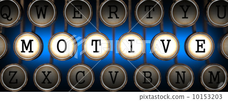 Motive on Old Typewriter's Keys. 10153203