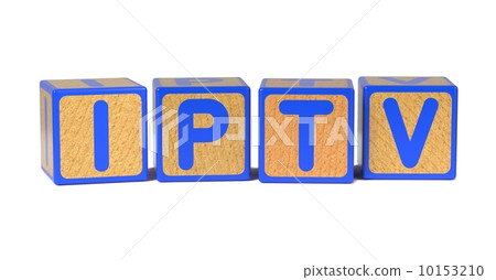 IPTV - Colored Childrens Alphabet Blocks. 10153210