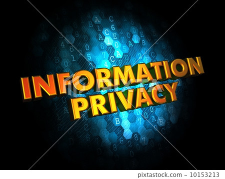 Information Privacy Concept on Digital Background. Information Privacy Concept on Digital Background. 10153213