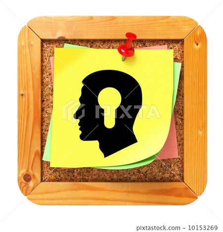Psychological Concept - Sticker on Message Board. Psychological Concept - Sticker on Message Board. 10153269