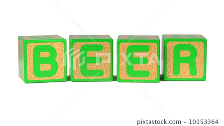 Beer - Colored Childrens Alphabet Blocks. Beer - Colored Childrens Alphabet Blocks. 10153364
