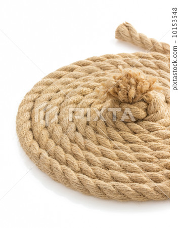 ship ropes on white ship ropes on white 10153548