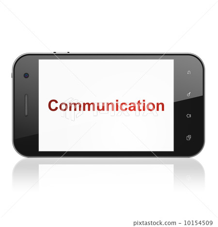 Marketing concept: Communication on smartphone Marketing concept: Communication on smartphone 10154509