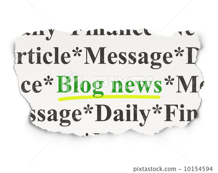News concept: Blog News on Paper background News concept: Blog News on Paper background 10154594