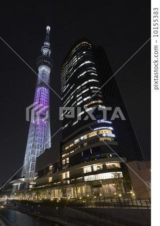 Tokyo Sky Tree at night Tokyo Sky Tree at night 10155383