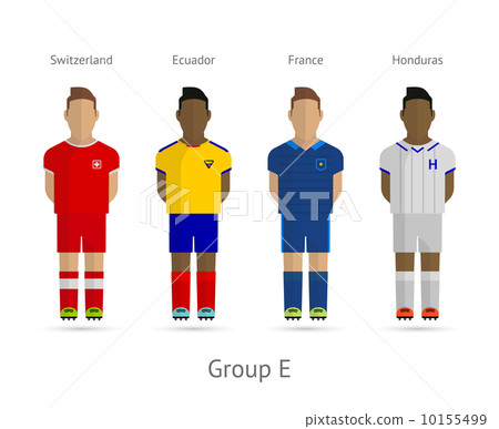 Football teams. Group E - Switzerland, Ecuador, France, Honduras Football teams. Group E - Switzerland, Ecuador, France, Honduras 10155499