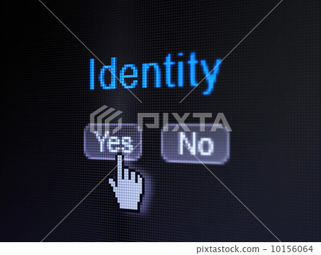 Protection concept: Identity on digital computer screen Protection concept: Identity on digital computer screen 10156064