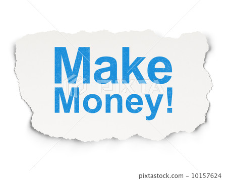 Finance concept: Make Money! on Paper background Finance concept: Make Money! on Paper background 10157624