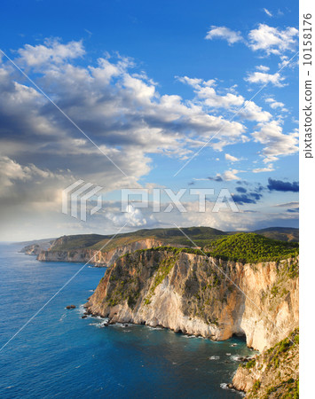 Greek coast in Zakynthos island, Ionian islands 10158176
