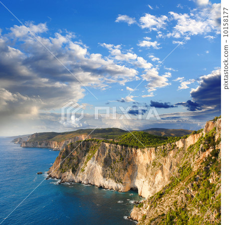 Greek coast in Zakynthos island, Ionian islands 10158177