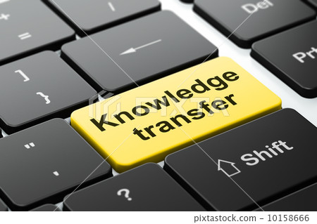 Education concept: Knowledge Transfer on computer keyboard background Education concept: Knowledge Transfer on computer keyboard background 10158666