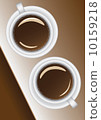 two coffee cups 10159218
