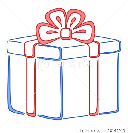 Gift box square, pictogram 10160943