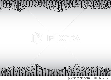 Abstract background - electronic monochrome elements Abstract background - electronic monochrome elements 10161267