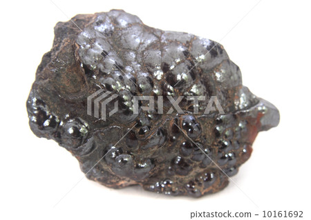 natural hematite mineral isolated 10161692