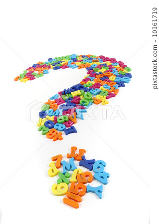 color plastic letters as question sign color plastic letters as question sign 10161719