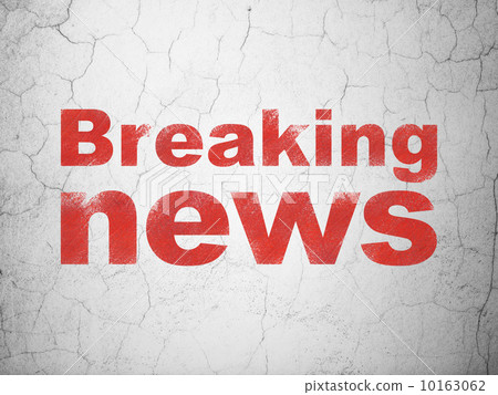 News concept: Breaking News on wall background News concept: Breaking News on wall background 10163062