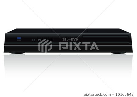 DVD player illustration DVD player illustration 10163642
