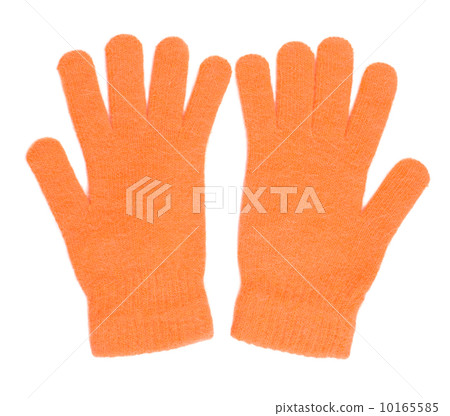 orange gloves 10165585