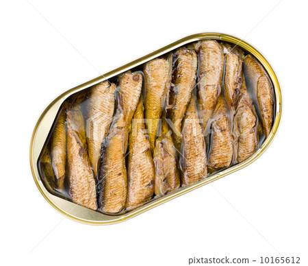 open can of sprats 10165612