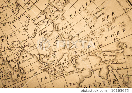 Old world map Southeast Asia 10165675