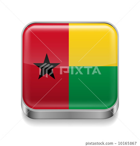 Metal  icon of Guinea Bissau 10165867