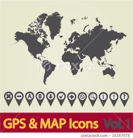World map icon 1 World map icon 1 10167078