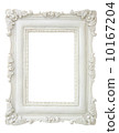 Antique style white frame 10167204