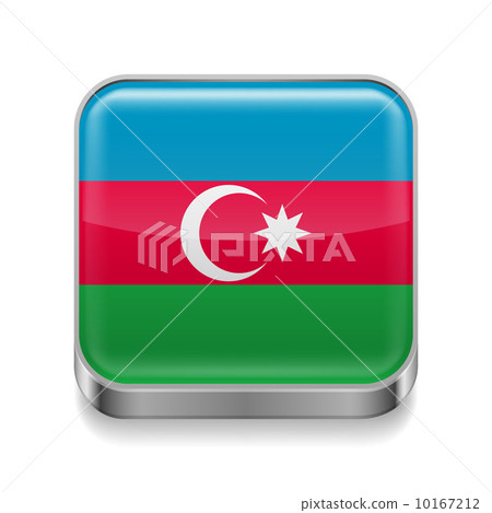 Metal  icon of Azerbaijan 10167212