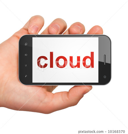 Cloud on smartphone Cloud on smartphone 10168370