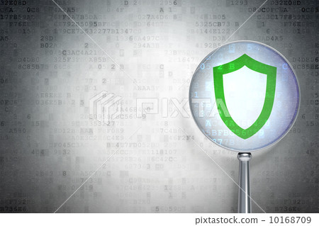 Safety concept: Contoured Shield with optical glass on digital Safety concept: Contoured Shield with optical glass on digital 10168709