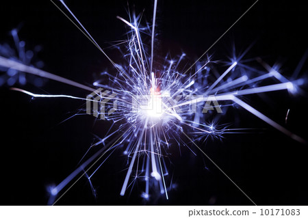 sparkler on black 10171083