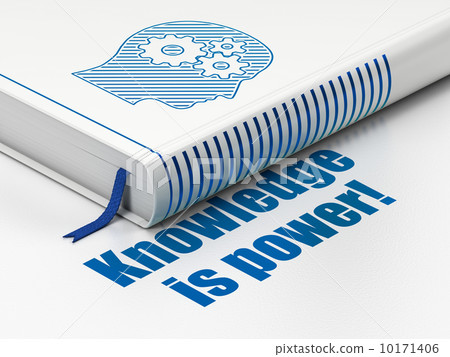 Education concept: book Head With Gears, Knowledge Is power! Education concept: book Head With Gears, Knowledge Is power! 10171406