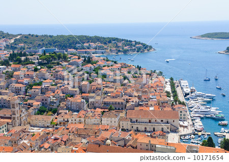 Townscape of Croatia Hvar 10171654