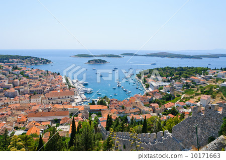 Townscape of Croatia Hvar 10171663