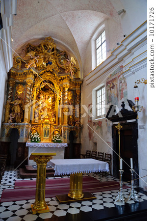 斯洛文尼亞保佑島的祝福教堂 10171726