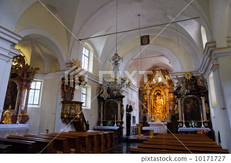 斯洛文尼亞保佑島的祝福教堂 10171727