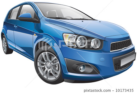 Korean subcompact hatchback 10173435