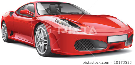 Red Italian Supercar Red Italian Supercar 10173553