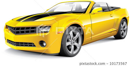 American muscle car convertible 10173567