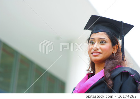 Young Indian female graduate 10174262