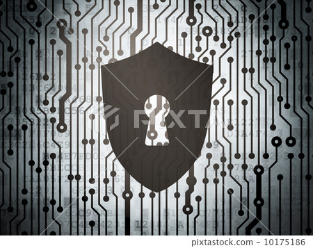 Safety concept: circuit board with Shield Keyhole 10175186
