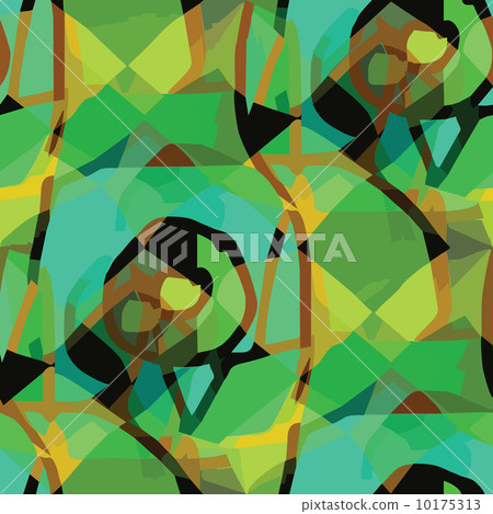 seamless texture brown, green (EPS 8) america ancient background 10175313