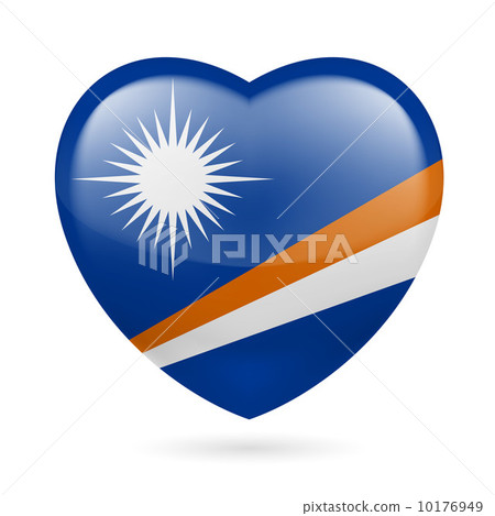 Heart icon of Marshall Islands 10176949