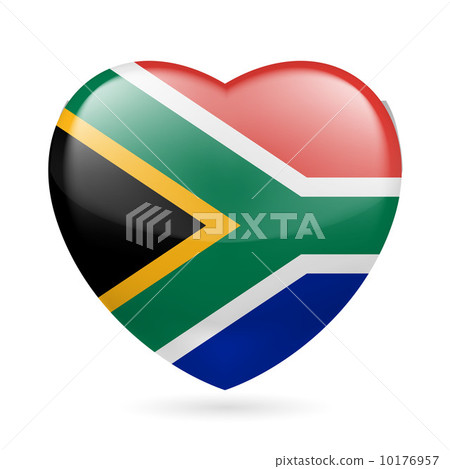Heart icon of South Africa 10176957