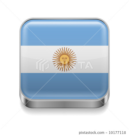 Metal  icon of Argentina Metal  icon of Argentina 10177118