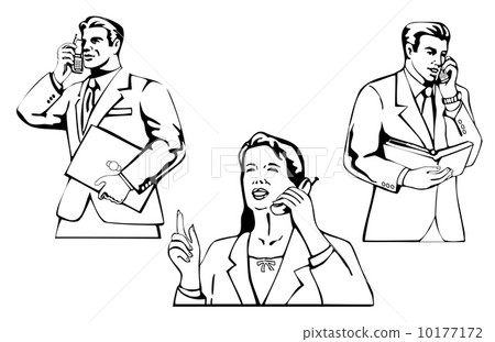Business People on the Phone 10177172